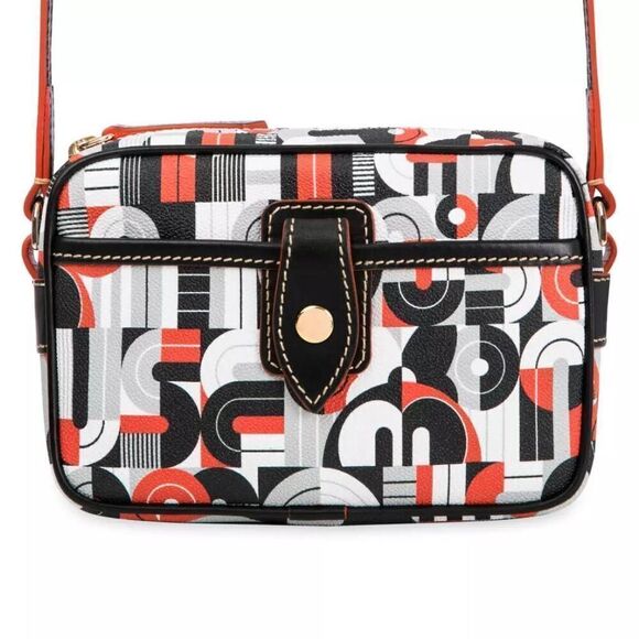 Mickey and Minnie Mouse Geometric Crossbody Bag by Dooney & Bourke - Picture 2 of 3